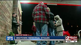 Memorial missing that remembers gas station clerk killed in 2011