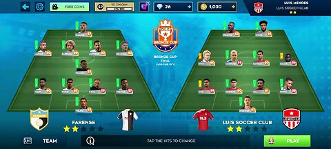 Luis soccer club / DLS 24 / Dream league soccer 2024 / Bronze Cup - final