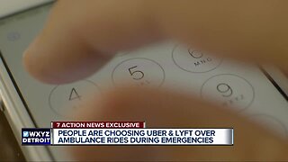 People are choosing Uber, Lyft over ambulance rides during emergencies