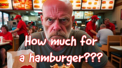 How much for a hamburger???