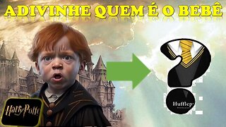 E SE OS PERSONAGENS DE HARRY POTTER FOSSEM BEBÊS ?