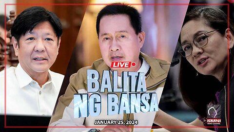 LIVE: Balita ng Bansa |January 25, 2024