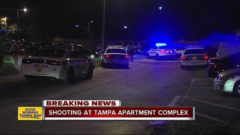 Tampa Police investigating double shooting at Tzadik Oaks Apartments