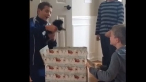 Three brothers receive the Christmas surprise of a lifetime!