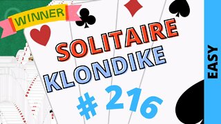 Microsoft Solitaire Collection - Klondike - EASY Level - # 216