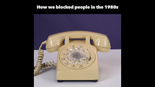 Blocking people in the 80s [GMG Originals]