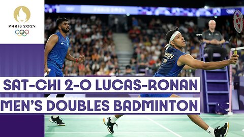 Sat-Chi start with a win | Badminton men's doubles 🏸 | Paris 2024 highlights