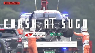 Stanley NSX Crashes at Sugo | Super GT RD.6 Sugo 300km