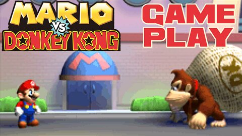 Mario vs. Donkey Kong - Game Boy Advance Gameplay 😎Benjamillion