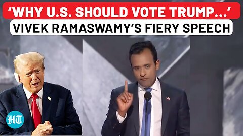 Vivek Ramaswamy Showers Praise On Donald Trump; ‘Only President Trump Can…’ | RNC | U.S. Elections