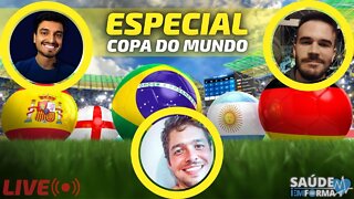 ⚽ Live Especial Copa do Mundo🏆 Bate-papo sobre a Copa do Mundo 2022 🇧🇷 Resenha rumo ao HEXA