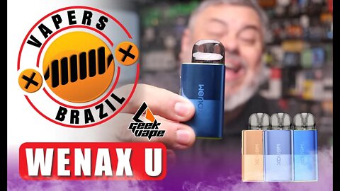 Geekvape Wenax U Pod - Novidade!!! - da Serie U Pods - Review PTBR