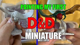 D&D Miniature painting tips for beginners Plus a very cool texture tip