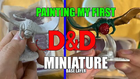 D&D Miniature painting tips for beginners Plus a very cool texture tip