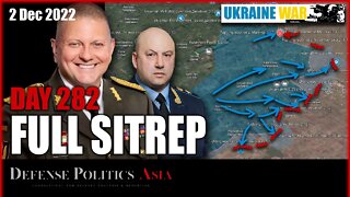 [ Ukraine SITREP ] Day 282 (2/12): Ukraine BIG counteroffensive @ Vuhledar, Bakhmut & Kreminna front