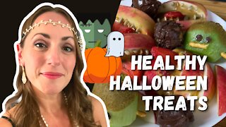 Healthy Halloween Treats | Recipes | Lunch with Lisa | Spooky Treats