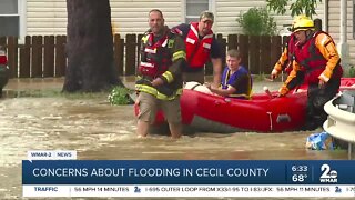 Concerns about flooding in Cecil County