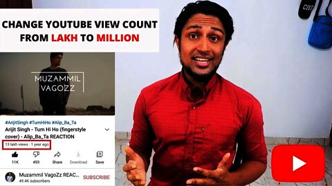 How to Change YouTube Views Count From Lakhs to Millions on Mobile