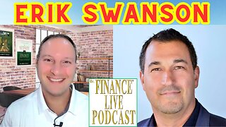 Dr. Finance Live Podcast Episode 13 - Erik Swanson Interview - Author - Speaker - Mastermind Expert