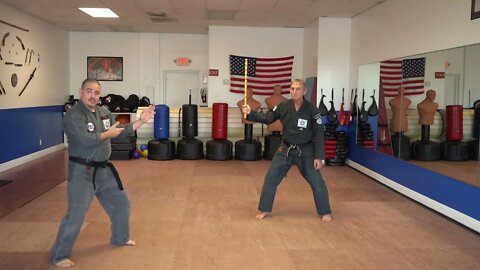 Correcting common errors executing the American Kenpo technique Checking the Storm