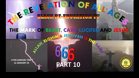 AFRICA IS THE HOLY LAND || THE MARK OF THE BEAST, CAIN, LUCIFER AND JESUS 666 PART 10