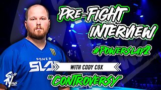 Cody Cox Power Slap 2 Pre Fight Interview Against Duane Crespo