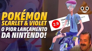 POKÉMON SCARLET E VIOLET É UMA VERGONHA! O CYBERPUNK DA NINTENDO!