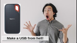 USB from hell | Do this with your USB/SSD drive!