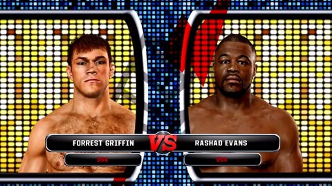 UFC Undisputed 3 Gameplay Rashad Evans vs Forrest Griffin (Pride)