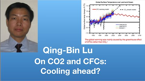 Qing-Bin Lu on CO2 and CFCs: Gradual cooling ahead? | Tom Nelson Pod #156