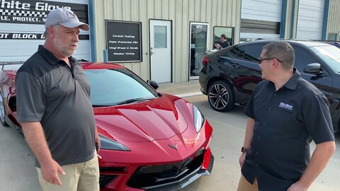 Tulsa Auto Wraps | White Glove Auto | C8 Corvette