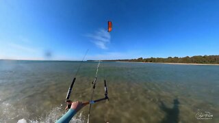 Kiting 15 February Hyperlapse Video (15x) Mallacoota Mouth