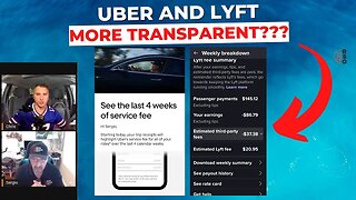 Uber & Lyft Becoming MORE Transparent?!
