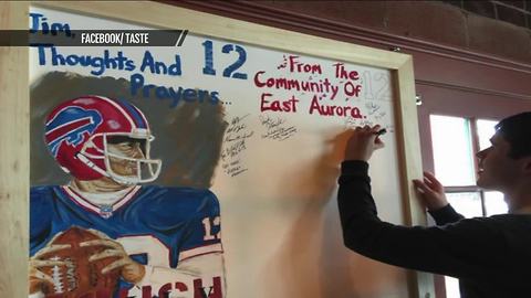 Cafe asks fans to sign public card for Jim Kelly