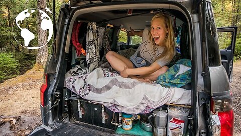 Rock Climber Lives in a SUV in order to Travel Solo and Eats for Free