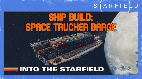 Starfield Launch video with my first Ship Build