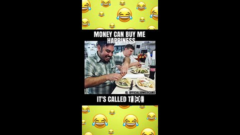 Guess What Beats Money for Happiness? Hint: It's Edible! #FoodieFun #MemeMagic #SavorLife