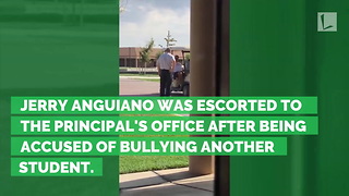 Teen Picked Up by School Security & Brought to Office. Then Principal Brings Him Inside