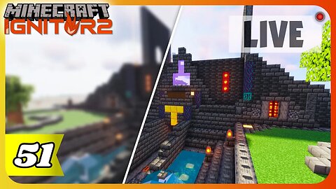 Building Improvements for The Empire on🔥Ignitor SMP Minecraft 1.20 [ Live Stream | 51 ]