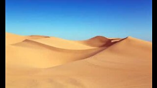 Timelapse viser det fantastiske landskapet i Qatar-ørkenen