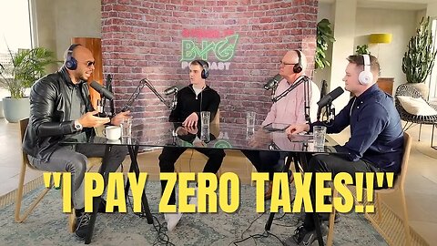 Andrew Tate Explains How to avoid Taxes