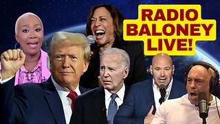 Radio Baloney Live! Trump RNC, Biden To Quit, Dana White, Joy Reid, Grok Vs Trudeau, X Review