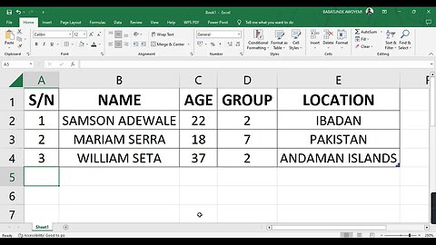 How to populate a word document with data from Excel Automatically