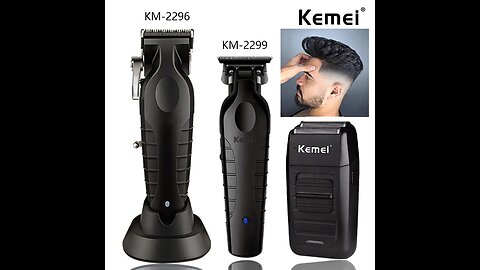 Kemei KM-2296 KM-2299 KM-1102 Professional Hair Clipper Kit Electric Shaver