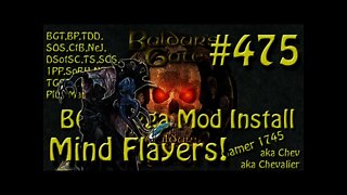 Let's Play Baldur's Gate Trilogy Mega Mod Part 475 Mind Flayers in Athkatla?