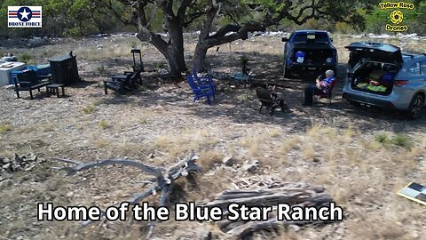 Birds Eye View Over Loma Vista at the Blue Star Ranch #ranchlife #hillcountry #texas #djimini3pro