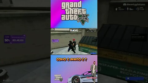 GTA RP COMO E AMIGO 2 ? #shorts