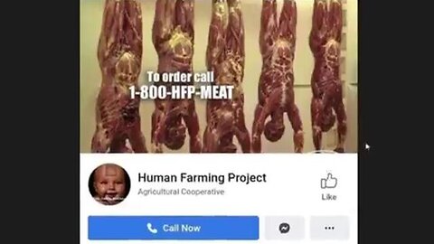 What if I told you they want to replace pork with human meat? HUMAN FARM