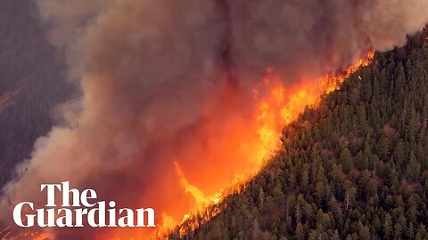 Canada wildfires: drone footage shows scale of destruction in British Columbia|News Empire ✅