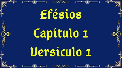 Como se diz Efésios 1:1 em Hebraico?